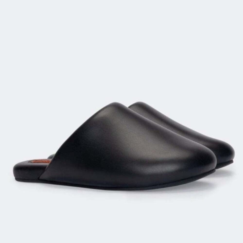 Simon Miller Bubble Slide Slipper Clogs Puffy Faux Leather Casual Comfort Size 7